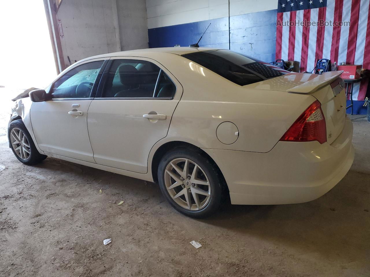 2010 Ford Fusion Sel White vin: 3FAHP0JG9AR381803