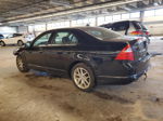 2012 Ford Fusion Sel Черный vin: 3FAHP0JG9CR157708