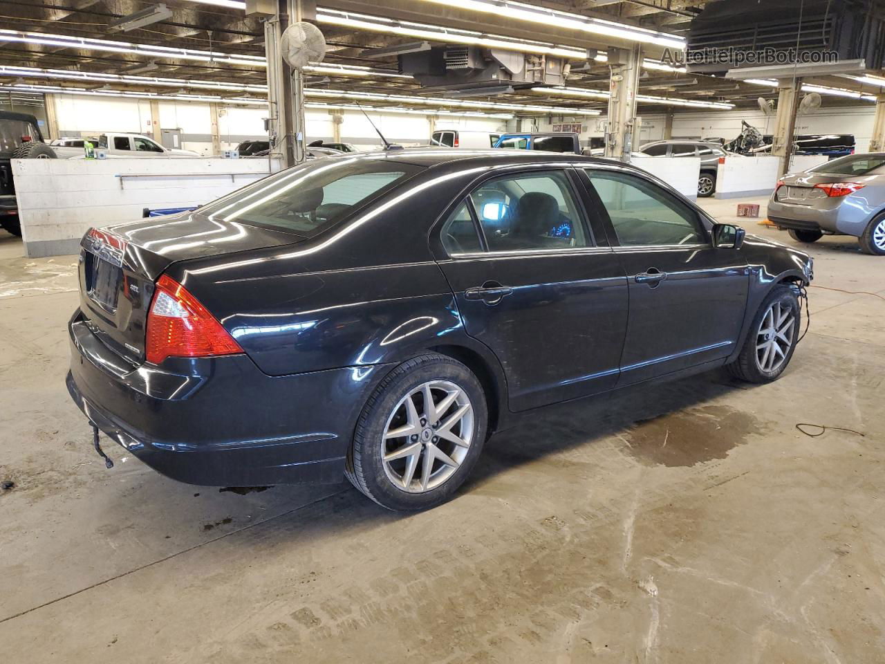 2012 Ford Fusion Sel Black vin: 3FAHP0JG9CR157708