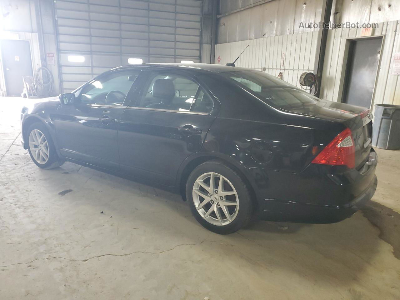 2012 Ford Fusion Sel Black vin: 3FAHP0JG9CR329588