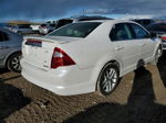 2012 Ford Fusion Sel White vin: 3FAHP0JGXCR283673