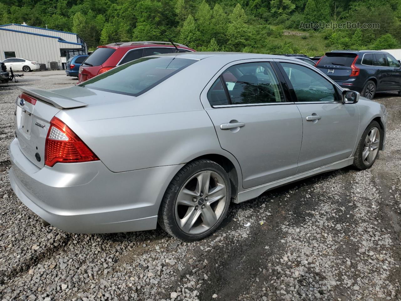 2010 Ford Fusion Sport Silver vin: 3FAHP0KC0AR177211