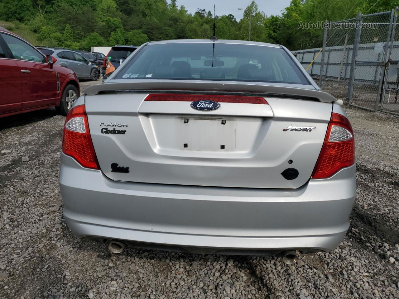 2010 Ford Fusion Sport Silver vin: 3FAHP0KC0AR177211