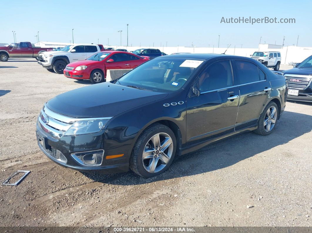 2010 Ford Fusion Sport Black vin: 3FAHP0KC0AR388327