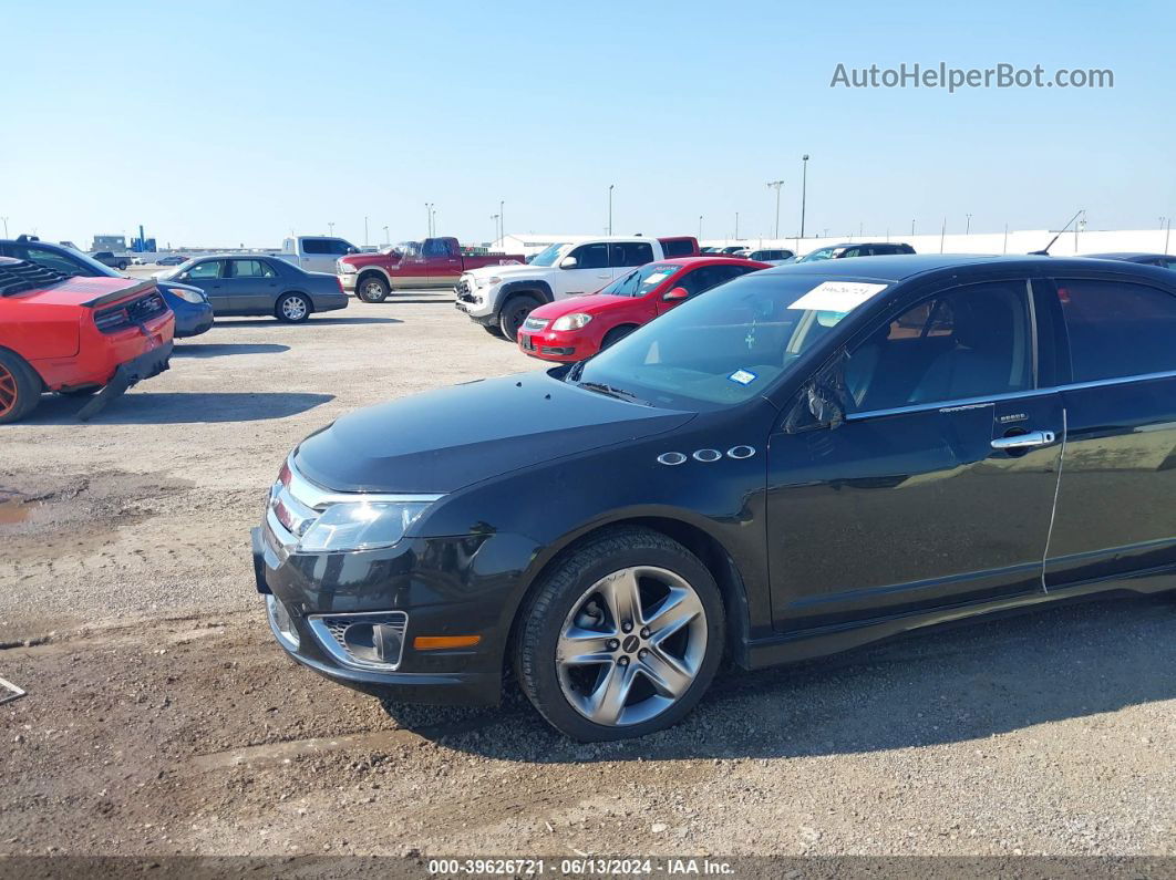 2010 Ford Fusion Sport Black vin: 3FAHP0KC0AR388327