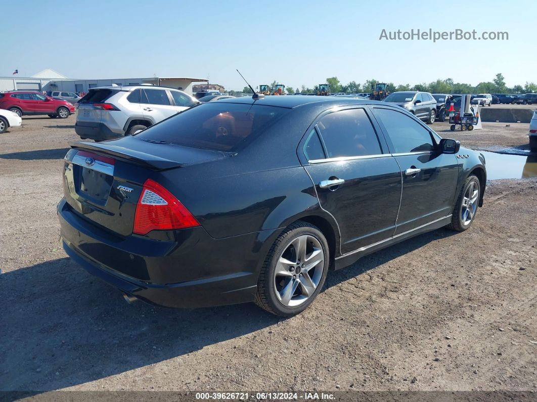 2010 Ford Fusion Sport Black vin: 3FAHP0KC0AR388327