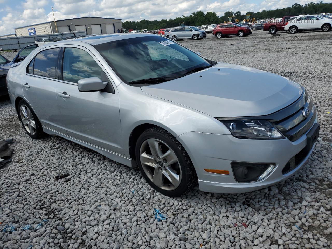 2012 Ford Fusion Sport Серебряный vin: 3FAHP0KC0CR176031