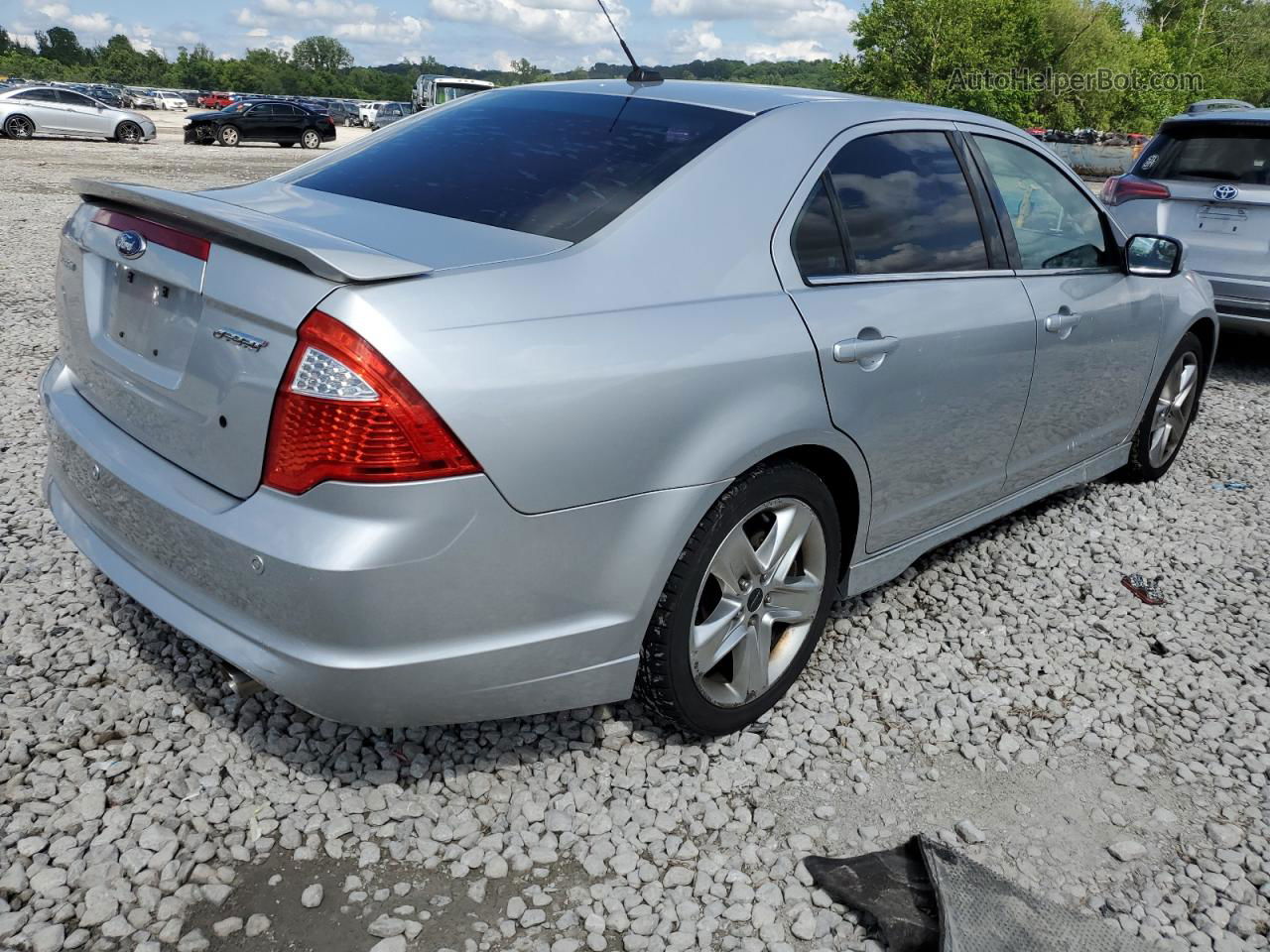 2012 Ford Fusion Sport Silver vin: 3FAHP0KC0CR176031