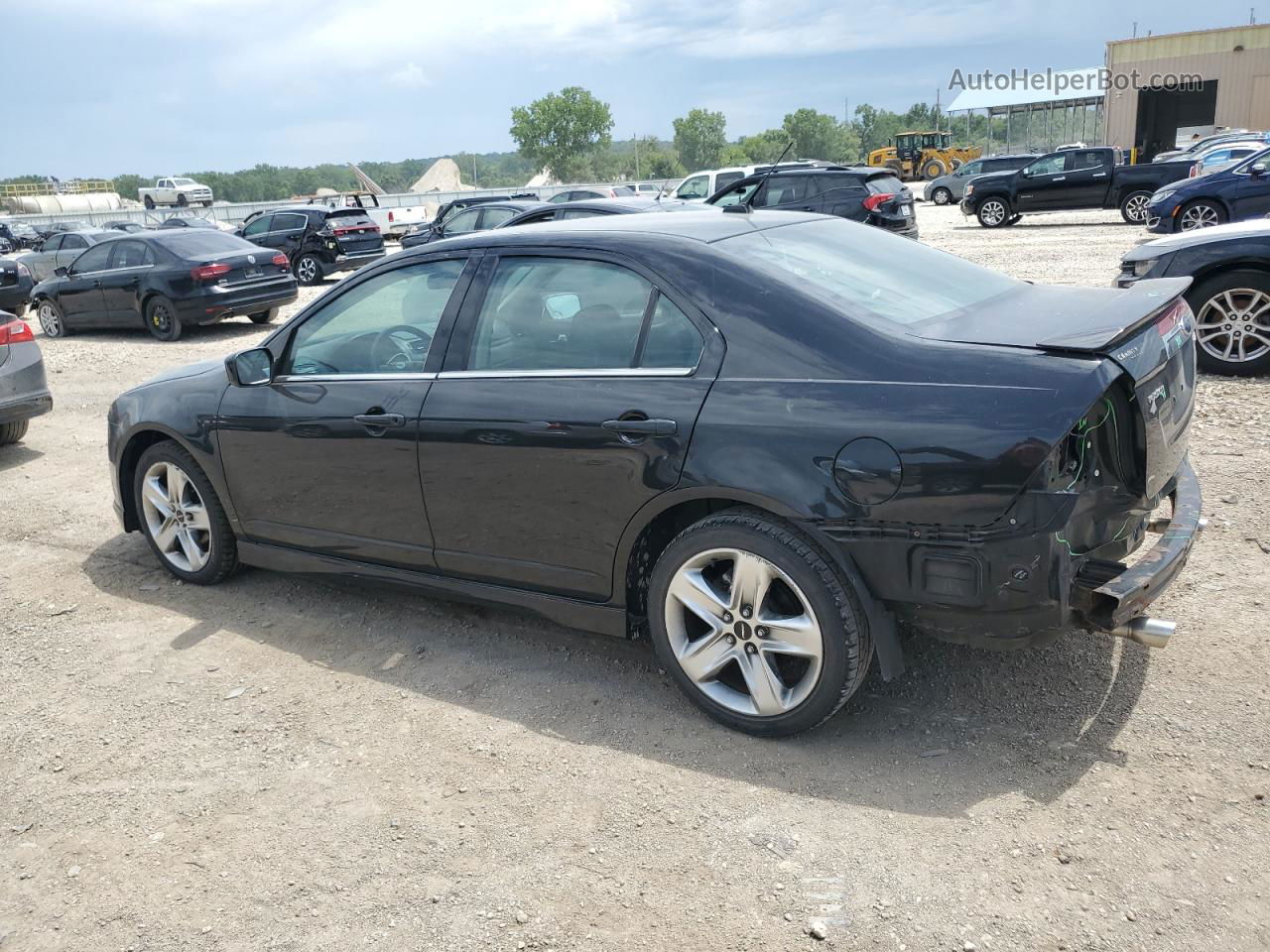 2010 Ford Fusion Sport Black vin: 3FAHP0KC1AR212662