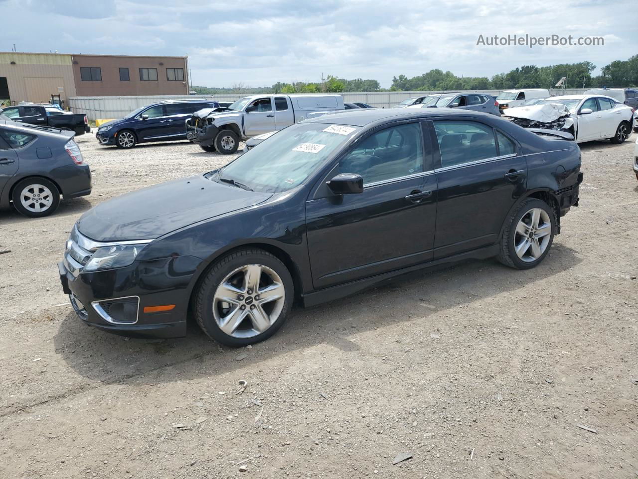 2010 Ford Fusion Sport Black vin: 3FAHP0KC1AR212662