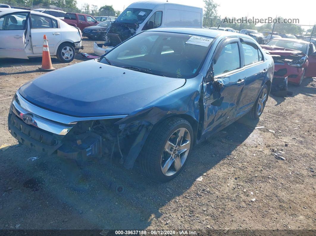 2010 Ford Fusion Sport Blue vin: 3FAHP0KC1AR238551