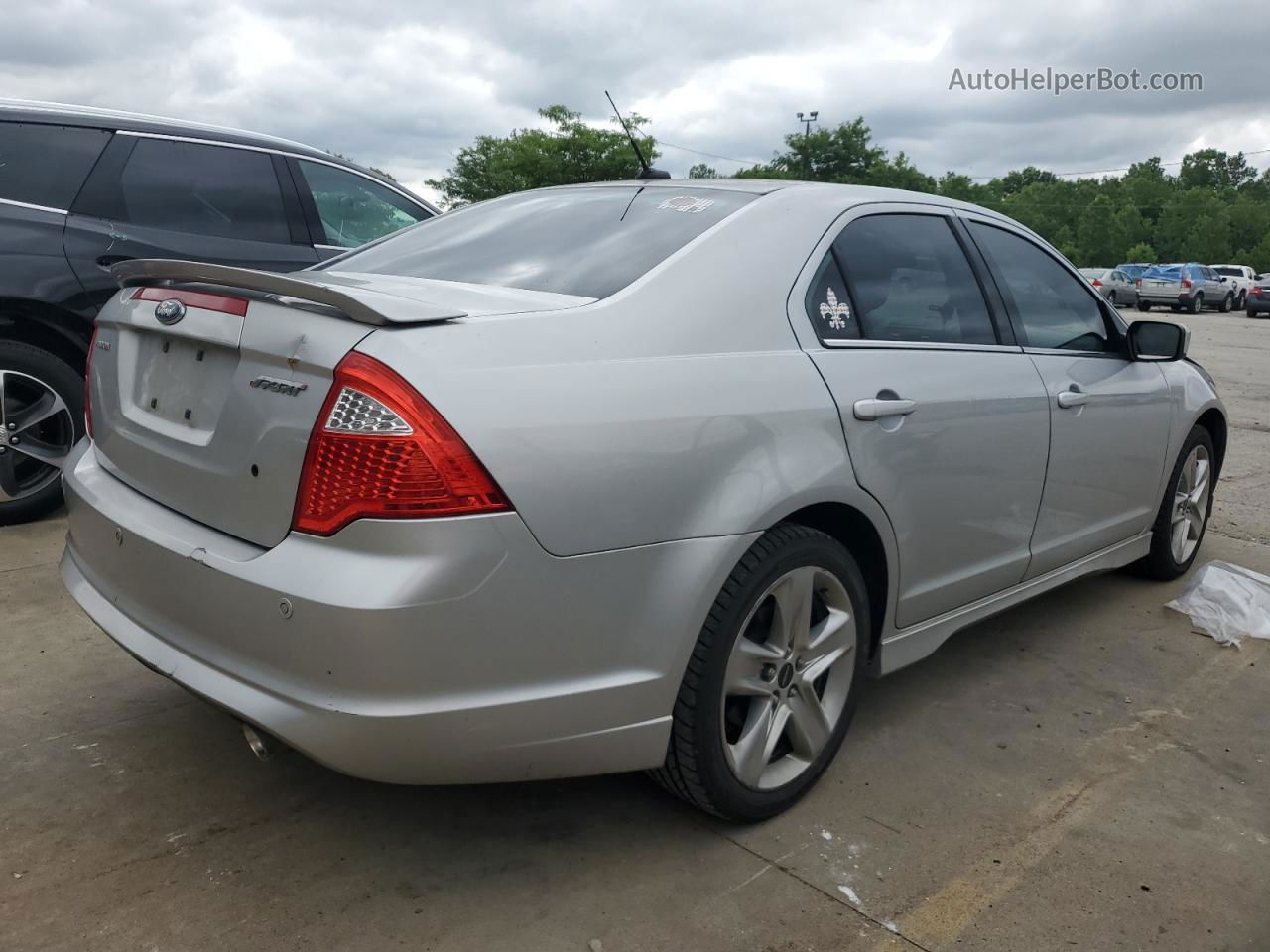 2010 Ford Fusion Sport Silver vin: 3FAHP0KC3AR123143