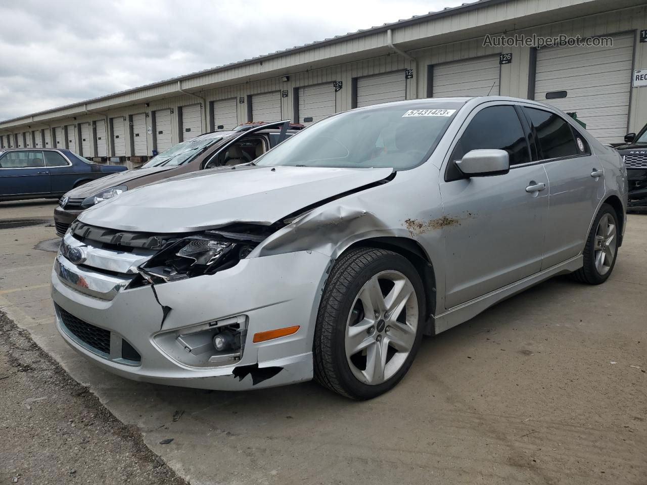 2010 Ford Fusion Sport Silver vin: 3FAHP0KC3AR123143