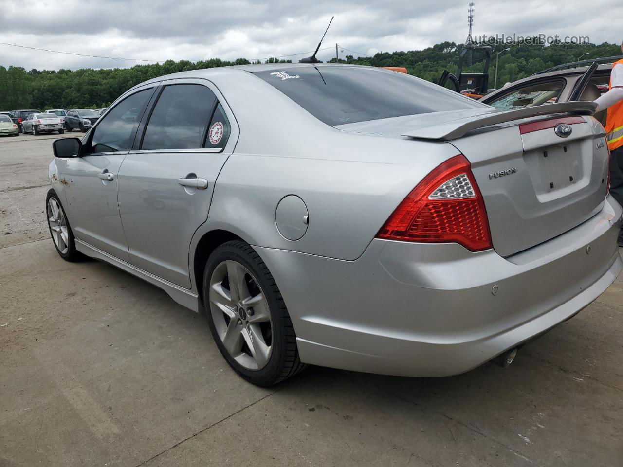 2010 Ford Fusion Sport Silver vin: 3FAHP0KC3AR123143