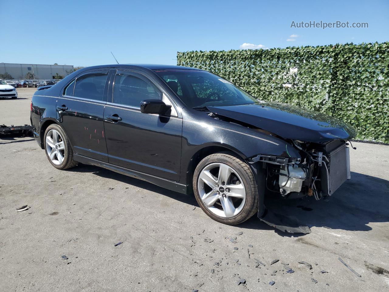 2010 Ford Fusion Sport Black vin: 3FAHP0KC3AR168132