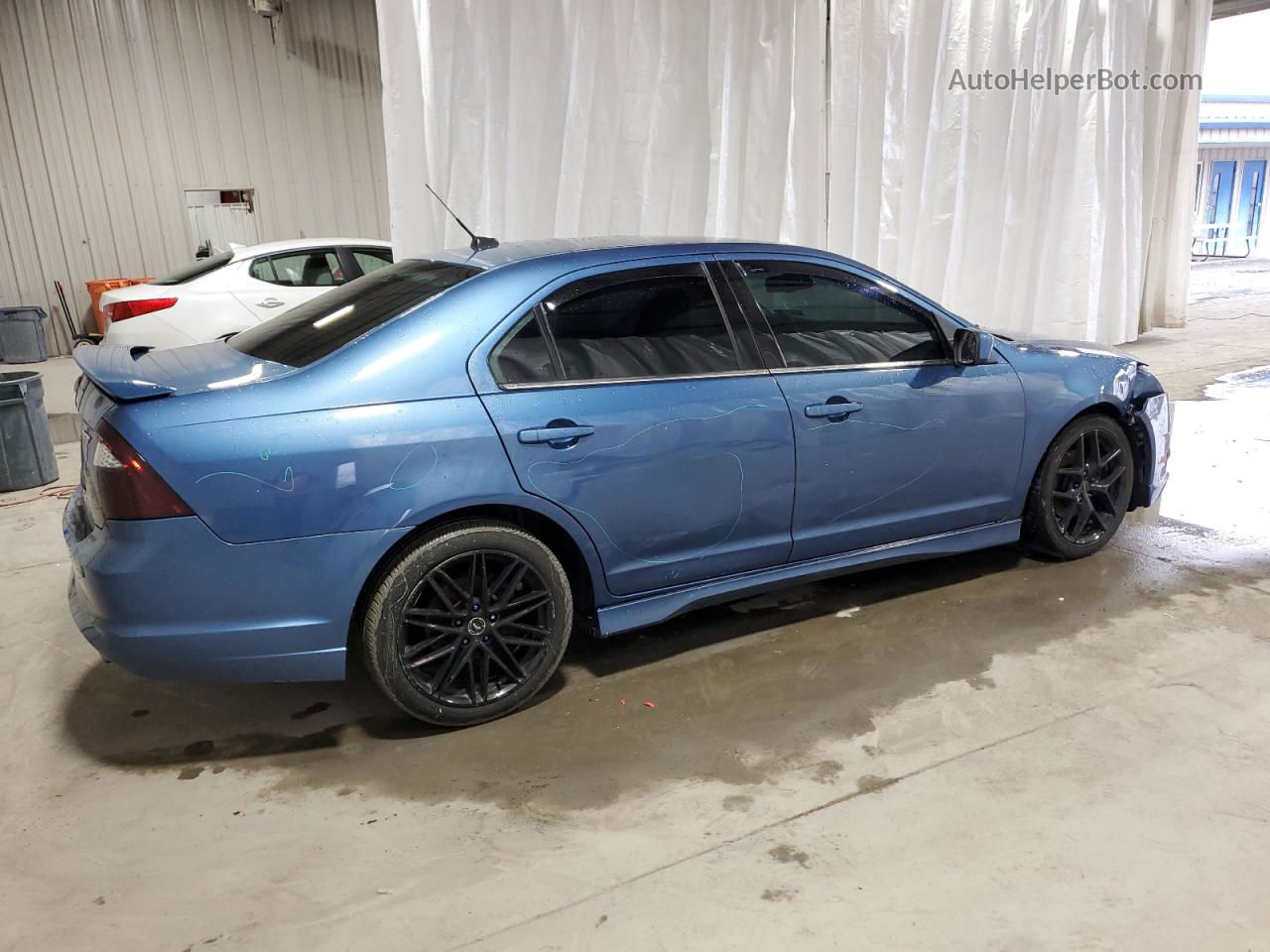 2010 Ford Fusion Sport Blue vin: 3FAHP0KC4AR179205