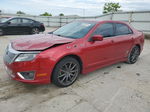 2010 Ford Fusion Sport Red vin: 3FAHP0KC7AR351355