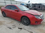 2010 Ford Fusion Sport Red vin: 3FAHP0KC7AR351355