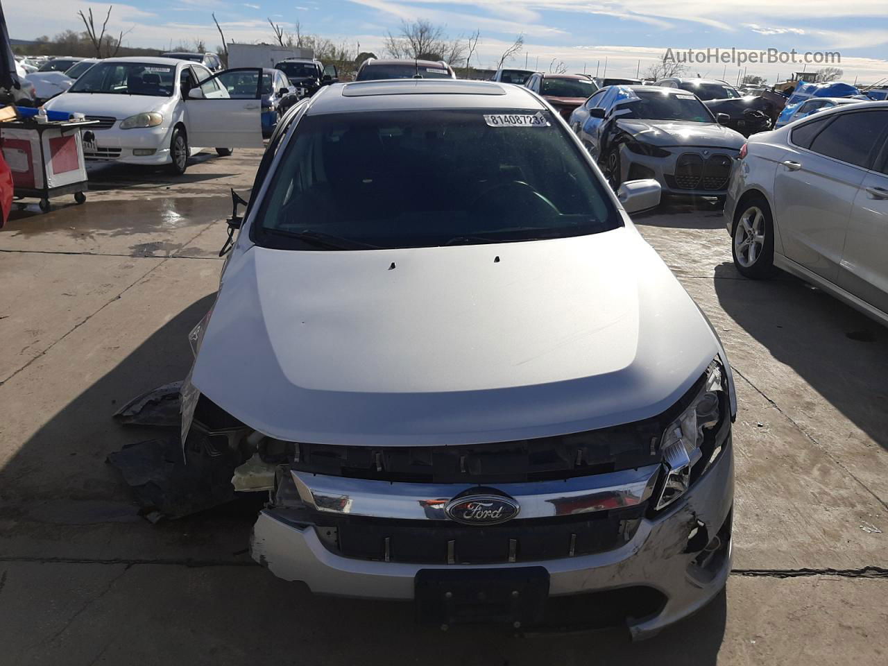 2010 Ford Fusion Sport Silver vin: 3FAHP0KC8AR193186