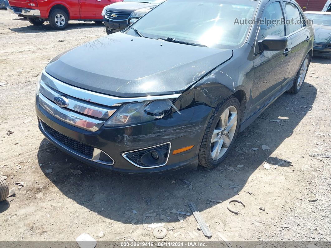 2010 Ford Fusion Sport Black vin: 3FAHP0KC9AR150508