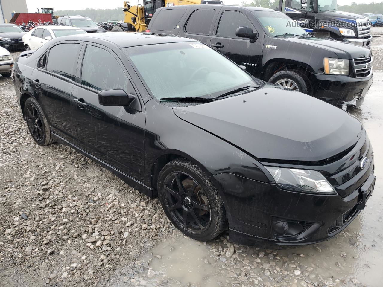 2010 Ford Fusion Sport Black vin: 3FAHP0KCXAR260256