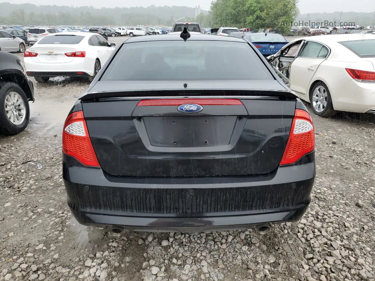 2010 Ford Fusion Sport Black vin: 3FAHP0KCXAR260256