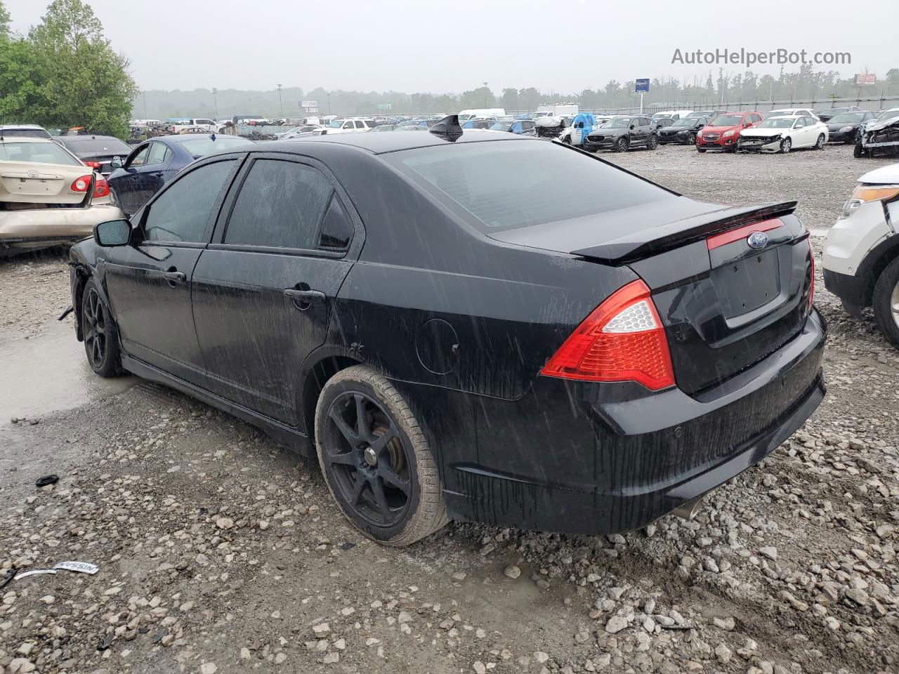 2010 Ford Fusion Sport Black vin: 3FAHP0KCXAR260256