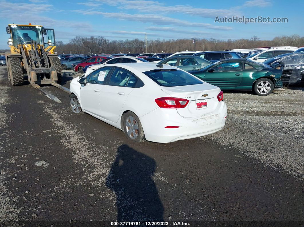 2017 Chevrolet Cruze Ls Auto Белый vin: 3G1BC5SM4HS519434