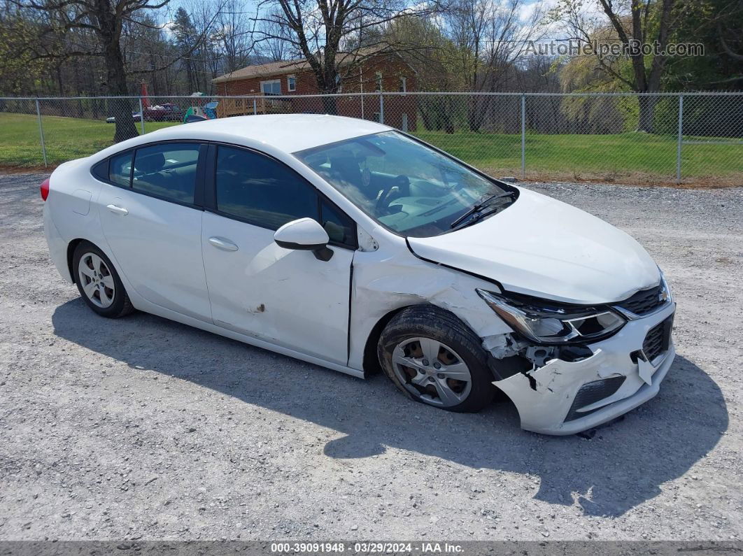 2017 Chevrolet Cruze Ls Auto Белый vin: 3G1BC5SM5HS552099