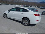 2017 Chevrolet Cruze Ls Auto White vin: 3G1BC5SM5HS552099