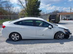 2017 Chevrolet Cruze Ls Auto White vin: 3G1BC5SM5HS552099