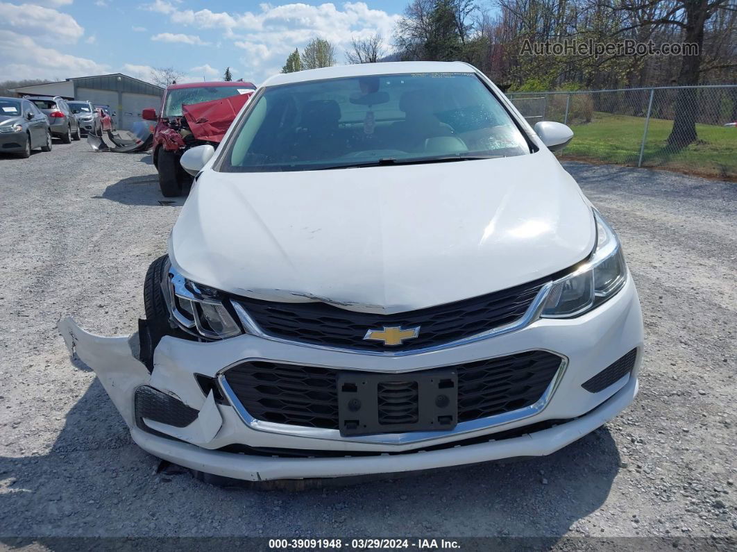 2017 Chevrolet Cruze Ls Auto White vin: 3G1BC5SM5HS552099