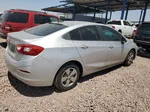 2017 Chevrolet Cruze Ls Silver vin: 3G1BC5SM5HS567511