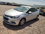 2017 Chevrolet Cruze Ls Silver vin: 3G1BC5SM5HS567511