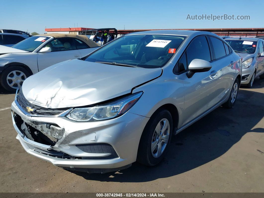 2017 Chevrolet Cruze Ls Auto Silver vin: 3G1BC5SM6HS553505