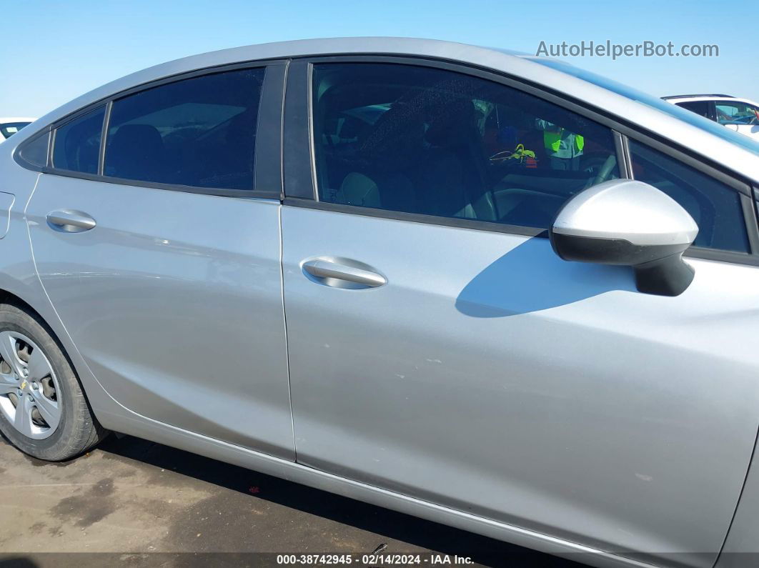 2017 Chevrolet Cruze Ls Auto Silver vin: 3G1BC5SM6HS553505