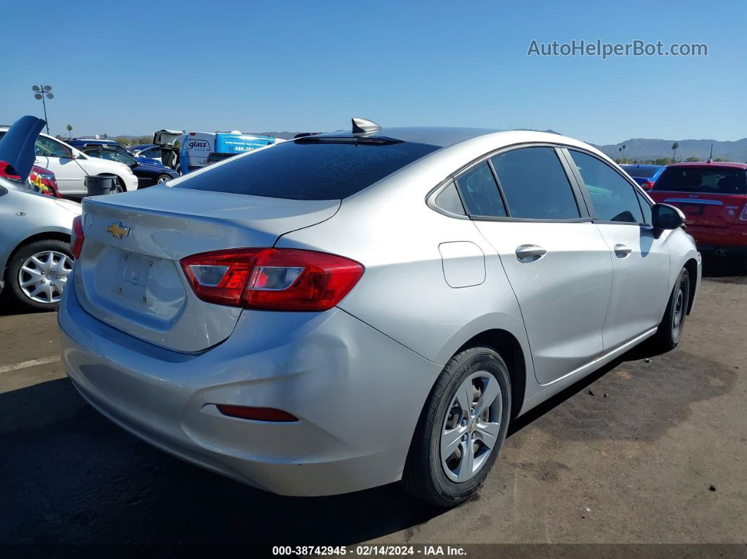 2017 Chevrolet Cruze Ls Auto Silver vin: 3G1BC5SM6HS553505