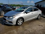 2017 Chevrolet Cruze Ls Silver vin: 3G1BC5SM7HS552248