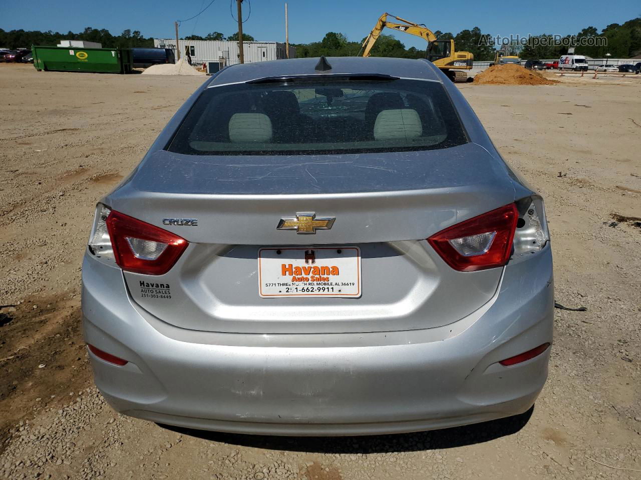 2017 Chevrolet Cruze Ls Silver vin: 3G1BC5SM9HS555295