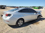 2017 Chevrolet Cruze Ls Silver vin: 3G1BC5SM9HS555295