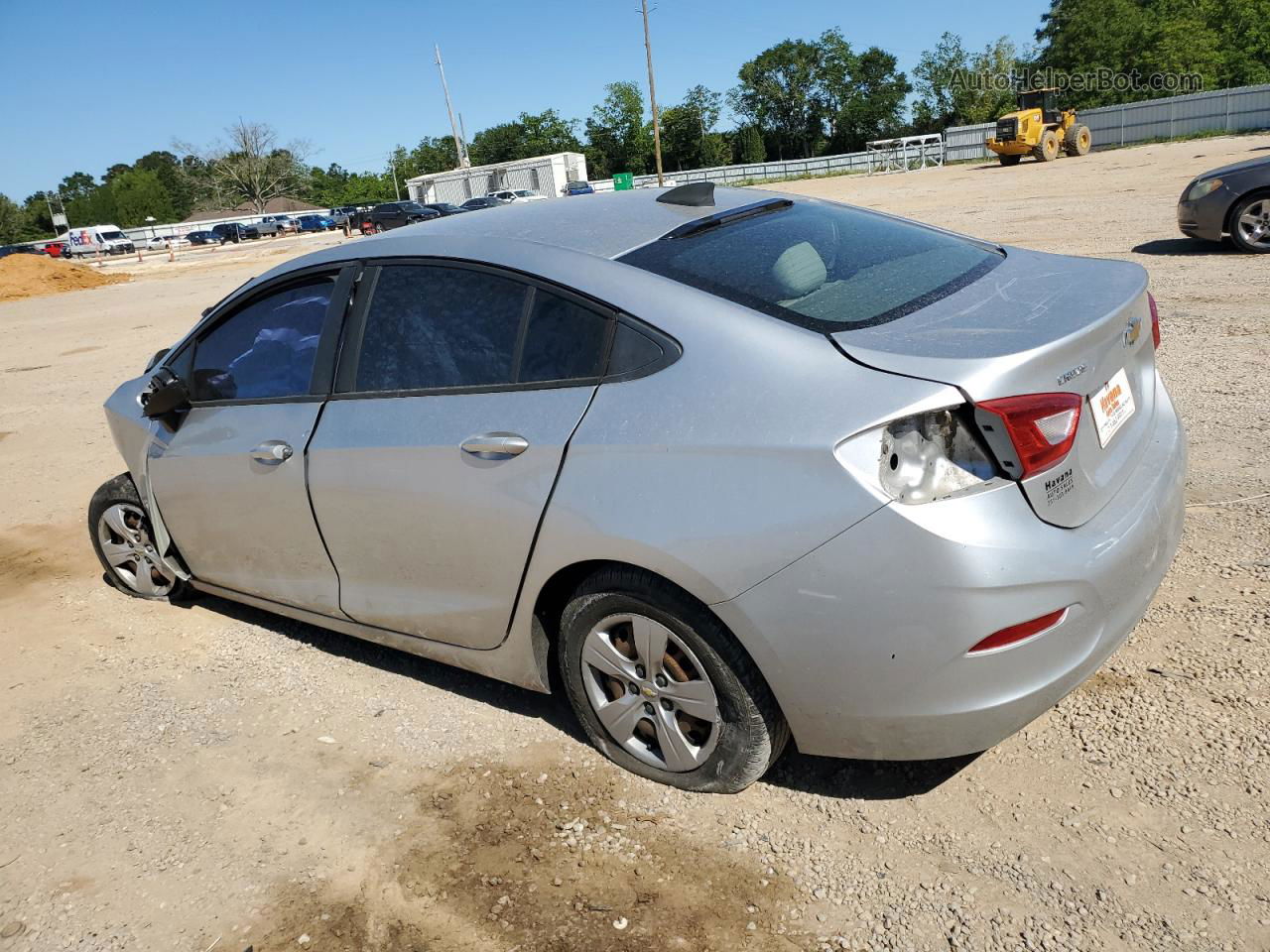 2017 Chevrolet Cruze Ls Silver vin: 3G1BC5SM9HS555295