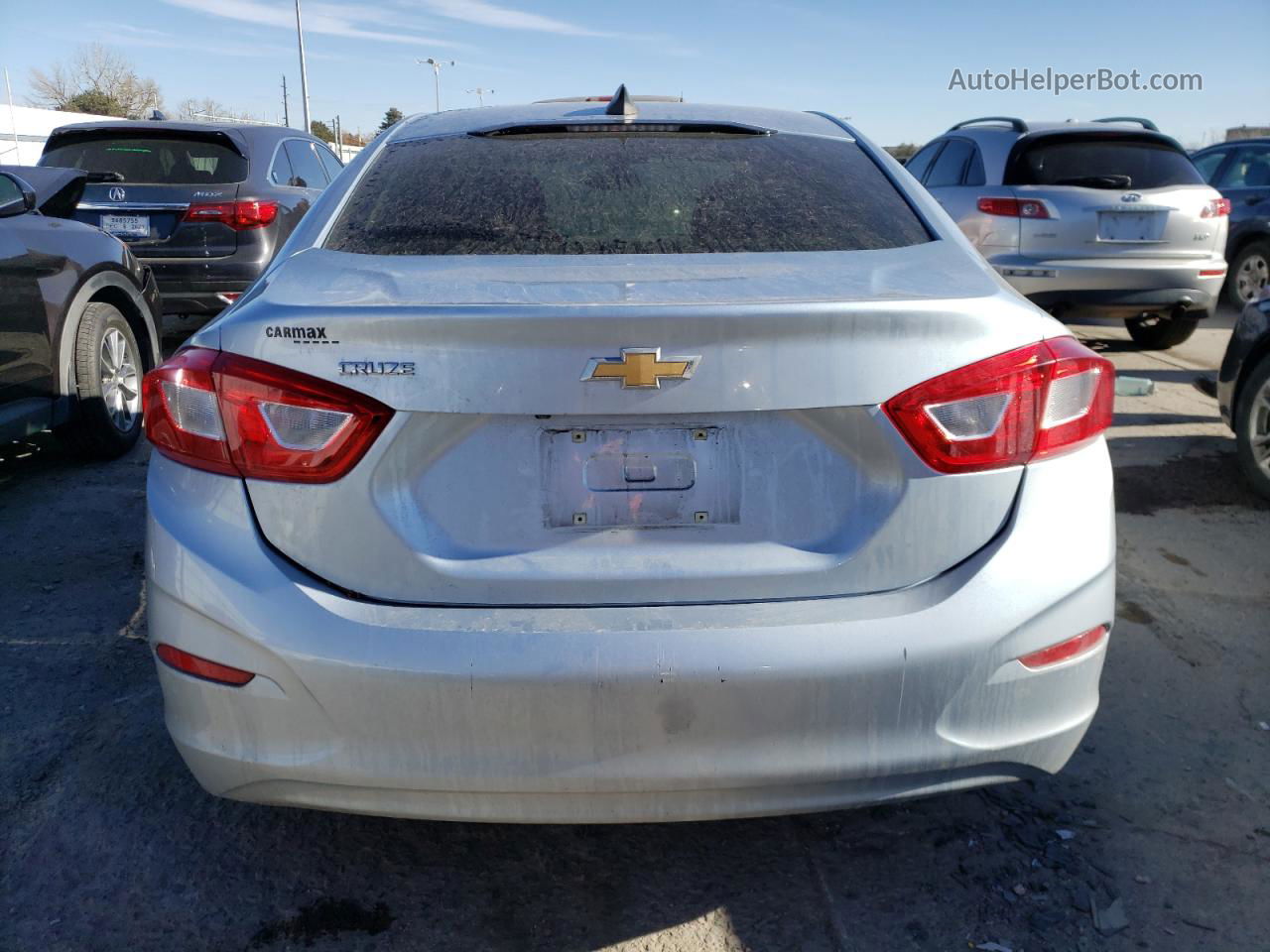 2017 Chevrolet Cruze Ls Silver vin: 3G1BC5SM9HS556186