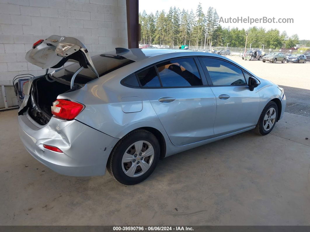 2017 Chevrolet Cruze Ls Auto Silver vin: 3G1BC5SMXHS553152