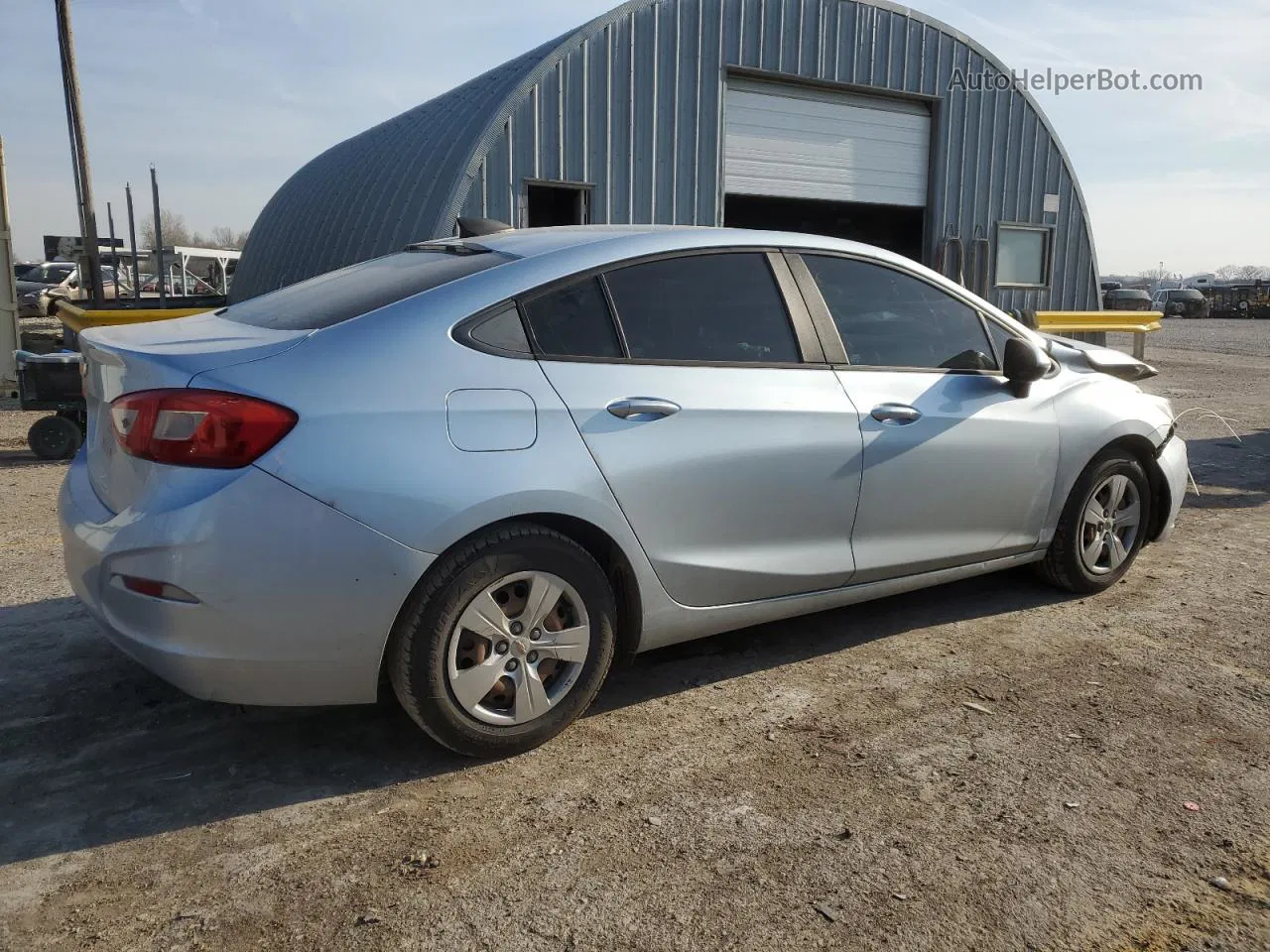 2017 Chevrolet Cruze Ls Silver vin: 3G1BC5SMXHS572171