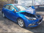 2017 Chevrolet Cruze Lt Manual Синий vin: 3G1BD6SM0HS542955