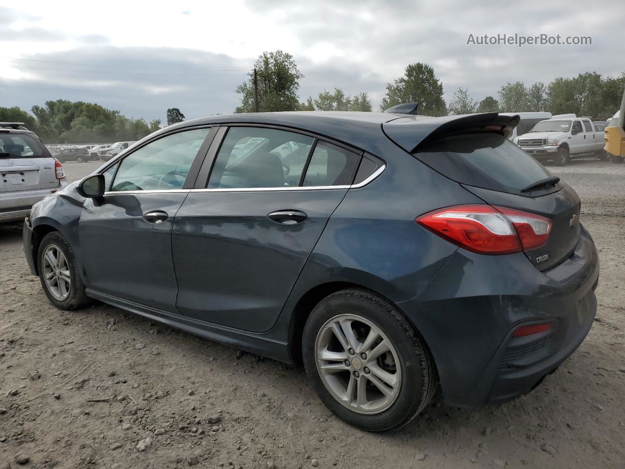 2017 Chevrolet Cruze Lt Угольный vin: 3G1BD6SM4HS543395