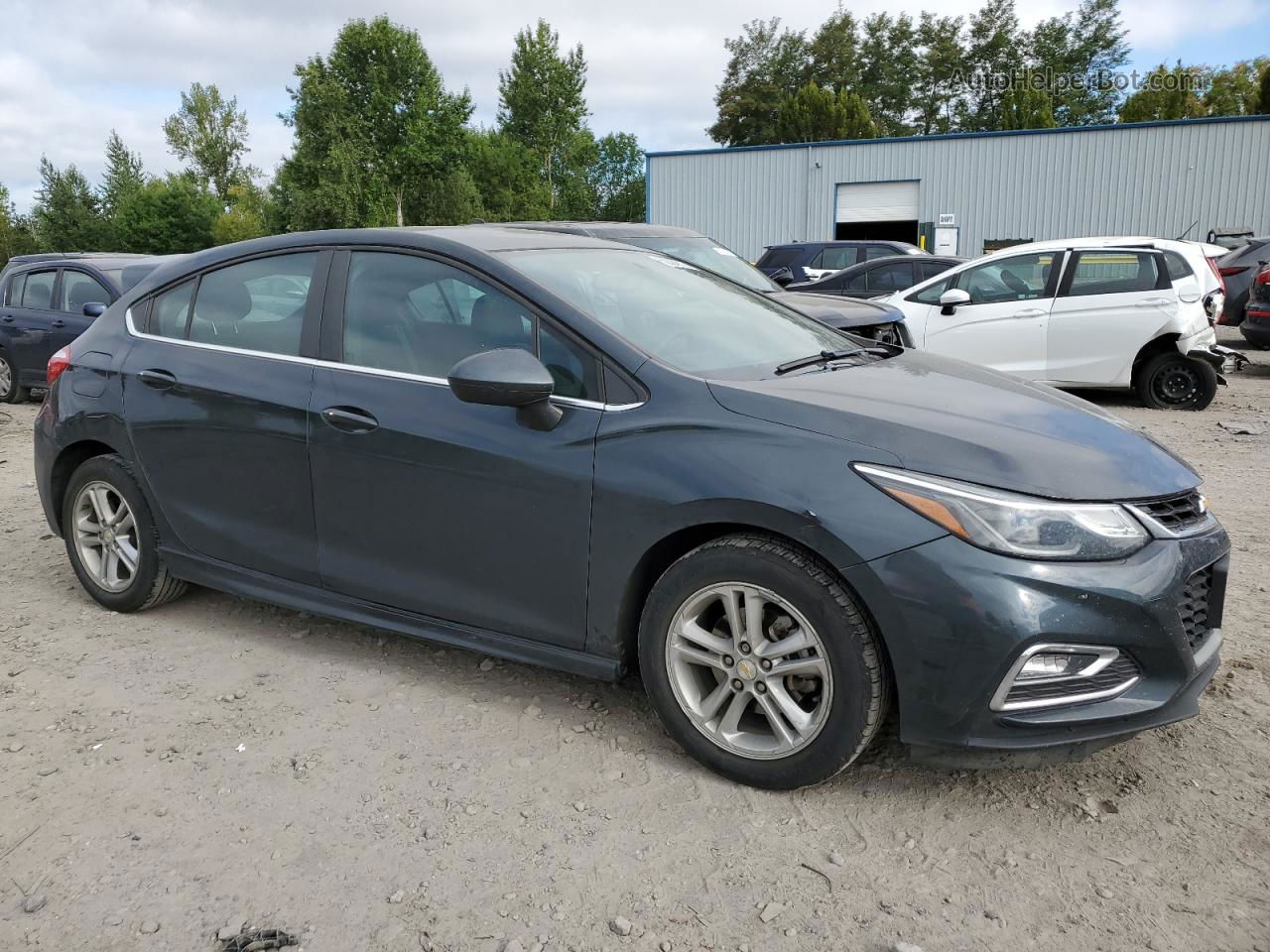 2017 Chevrolet Cruze Lt Угольный vin: 3G1BD6SM4HS543395