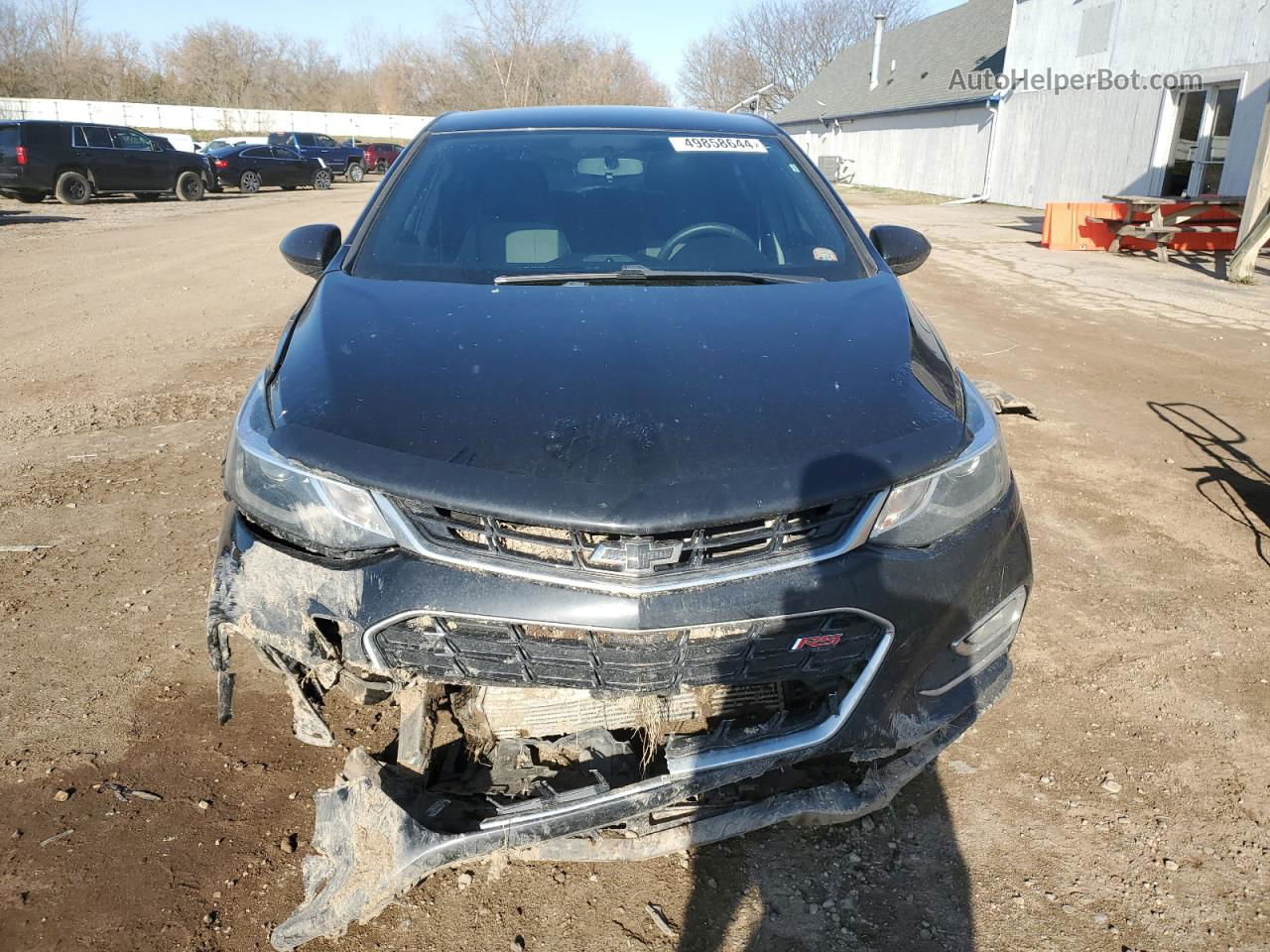 2017 Chevrolet Cruze Lt Black vin: 3G1BD6SM5HS580634