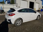 2017 Chevrolet Cruze Lt White vin: 3G1BD6SM9HS564646