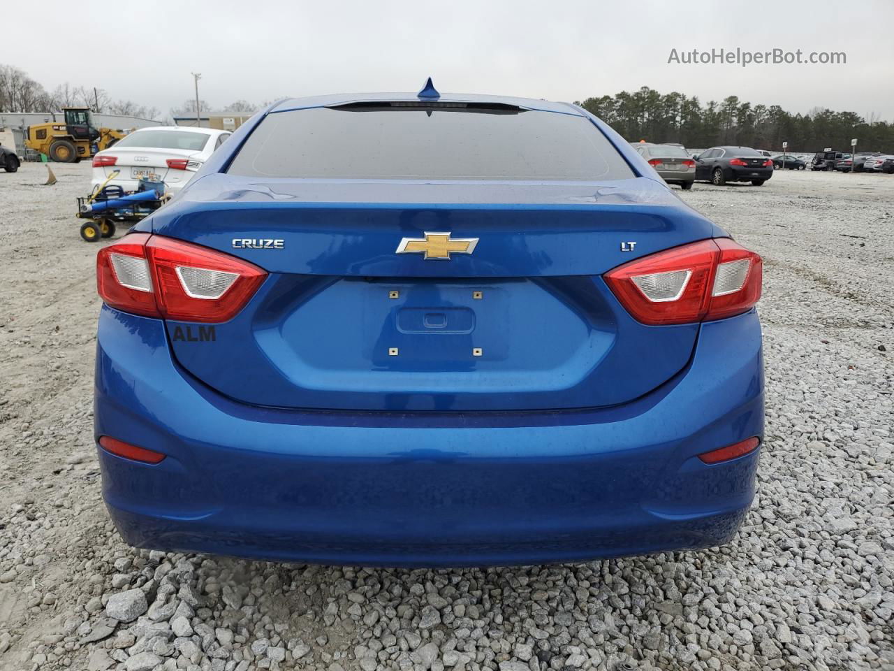 2017 Chevrolet Cruze Lt Синий vin: 3G1BE5SM1HS544477